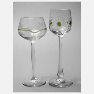 Zwei Jugendstilrömer Theresienthal