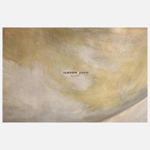 Silbertablett Friedrich August von Sachsen