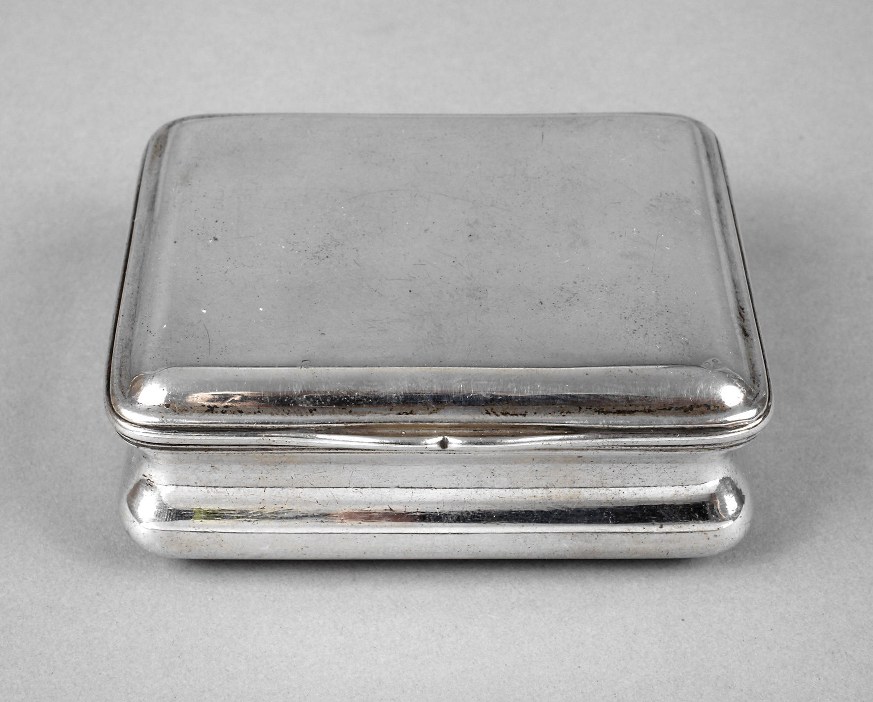 Augsburg barocke Silberdose