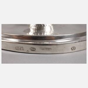 Silber Biedermeierkanne Augsburg