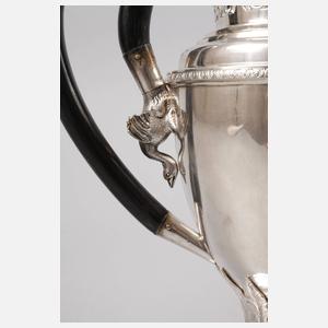 Silber Biedermeierkanne Augsburg