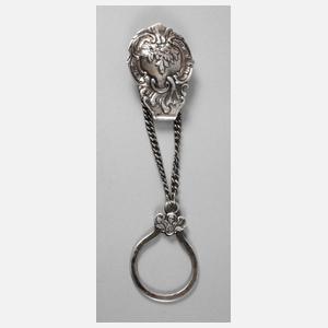 Silber Gürtelhalter Barock