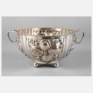 Silber Korb im Barockstil