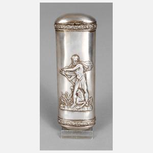 Biedermeier Silberdose