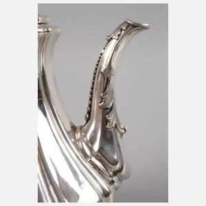 Silber Kaffeekanne Biedermeier