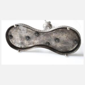 Silbersaliere mit Pallas Athene