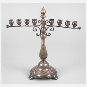 Silber Chanukka-Leuchter