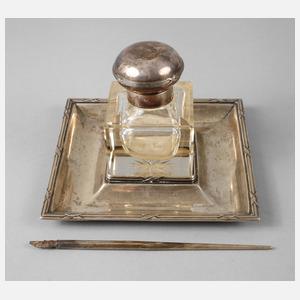 Silber Schreibset Jugendstil