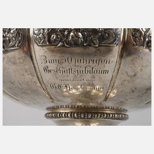 Großer Tafelaufsatz Silber