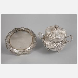 Großes Silberservice