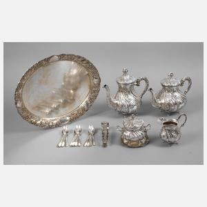 Großes Silberservice