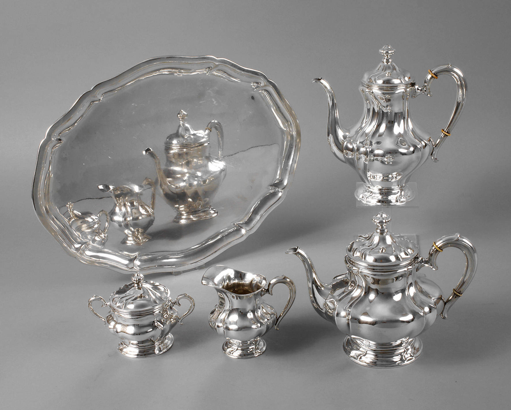 Silber Kaffee-/Teeservice