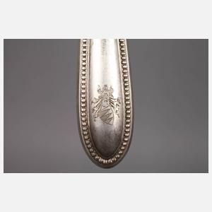 Konvolut Silberbesteck aus Adelsbesitz