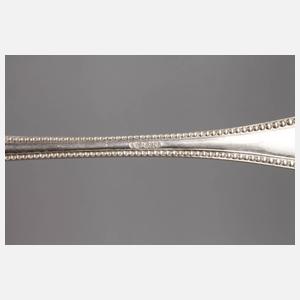 Konvolut Silberbesteck aus Adelsbesitz