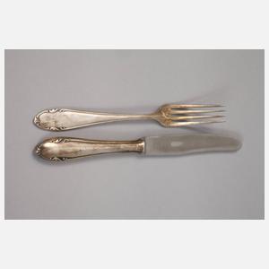 Konvolut Silberbesteck