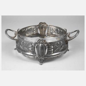 Jugendstilschale mit Lorbeerlaub