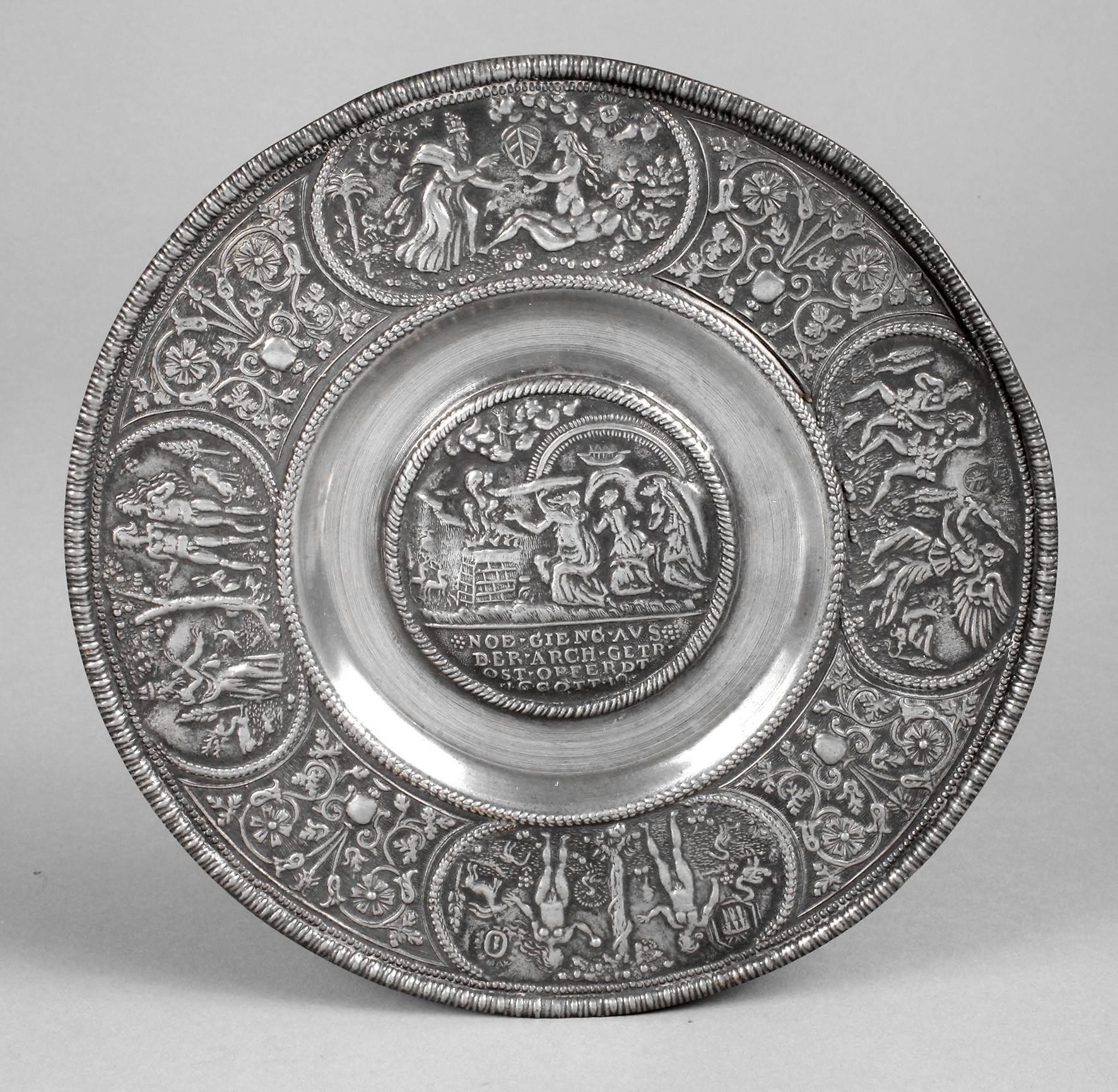 Nürnberger Zinnteller 1619