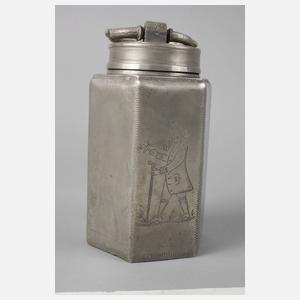 Jagdliche Schraubflasche Sachsen