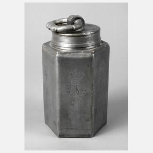 Jagdliche Schraubflasche Sachsen