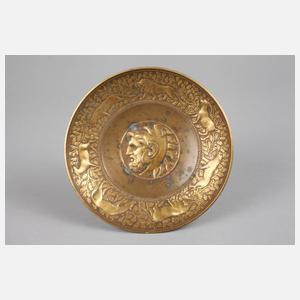 Frankreich Bronzeschale Ferdinand Levillain