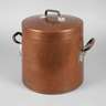 Großer Kupferkochtopf