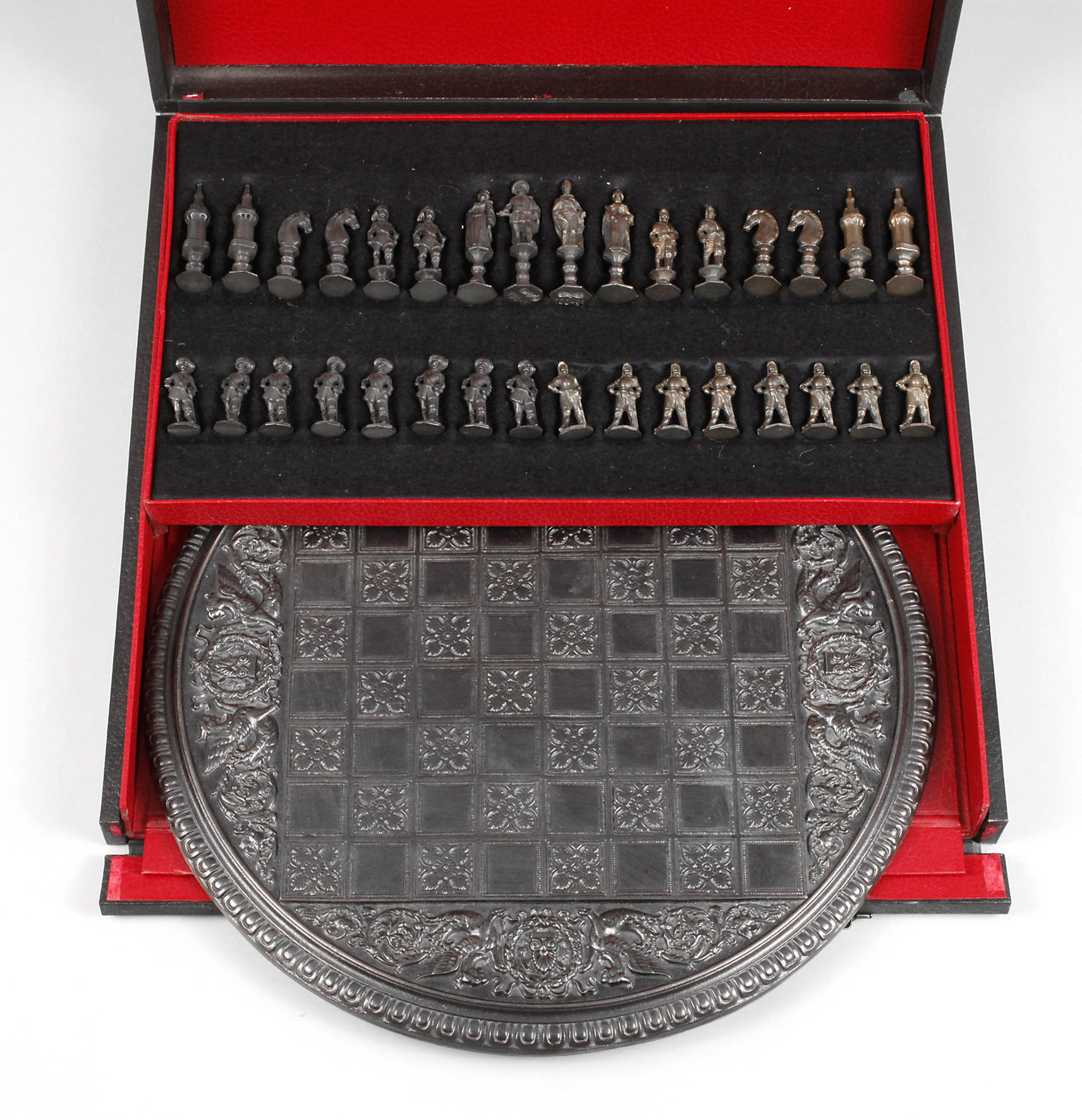 Schachspiel Eisenguss