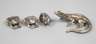 Vier Tiere Silber