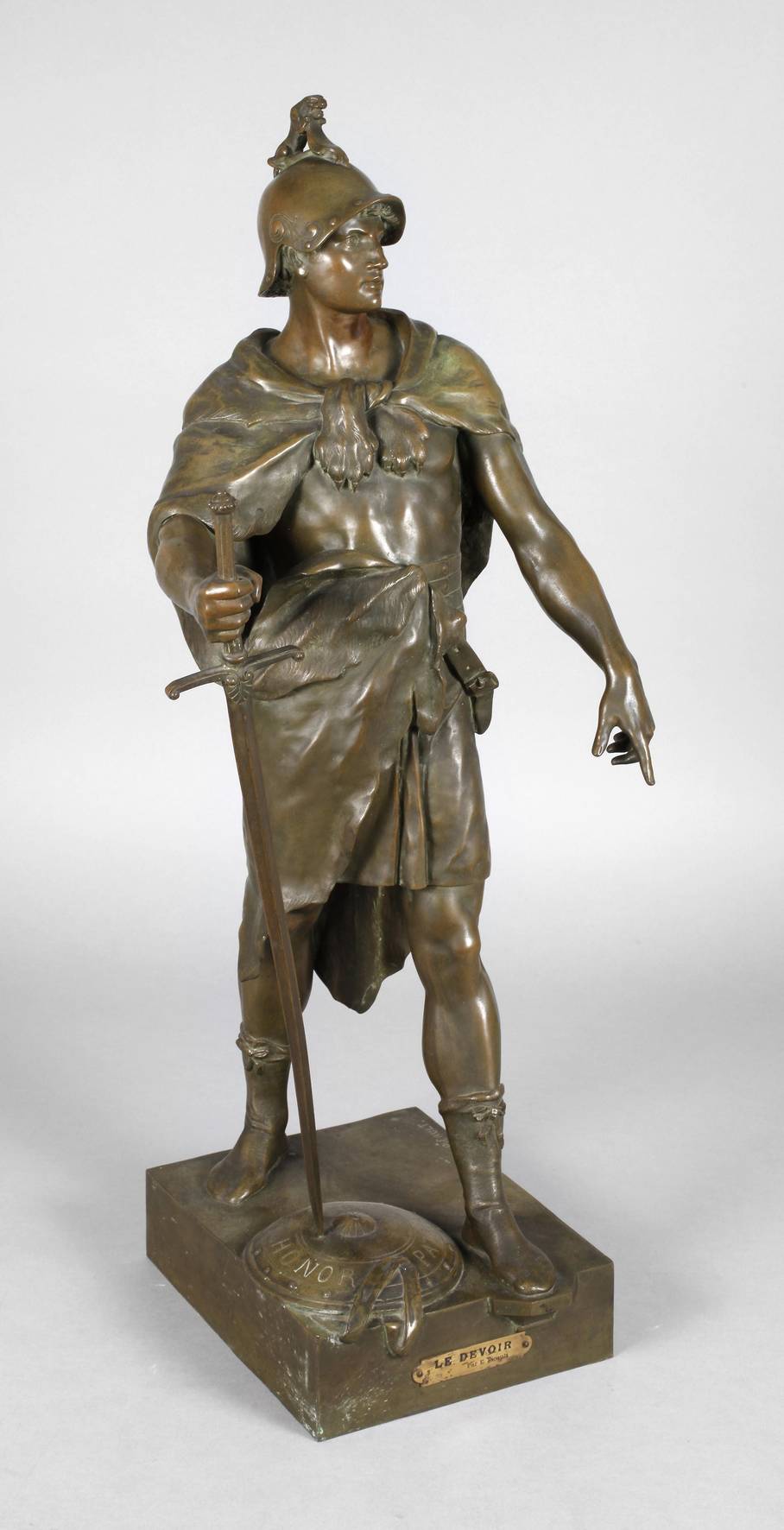 Emile Louis Picault, Kriegerplastik