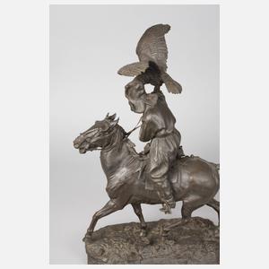 Evgeni Alexandrovich Lanceray, Kirgisischer Falkner