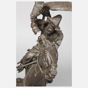 Evgeni Alexandrovich Lanceray, Kirgisischer Falkner