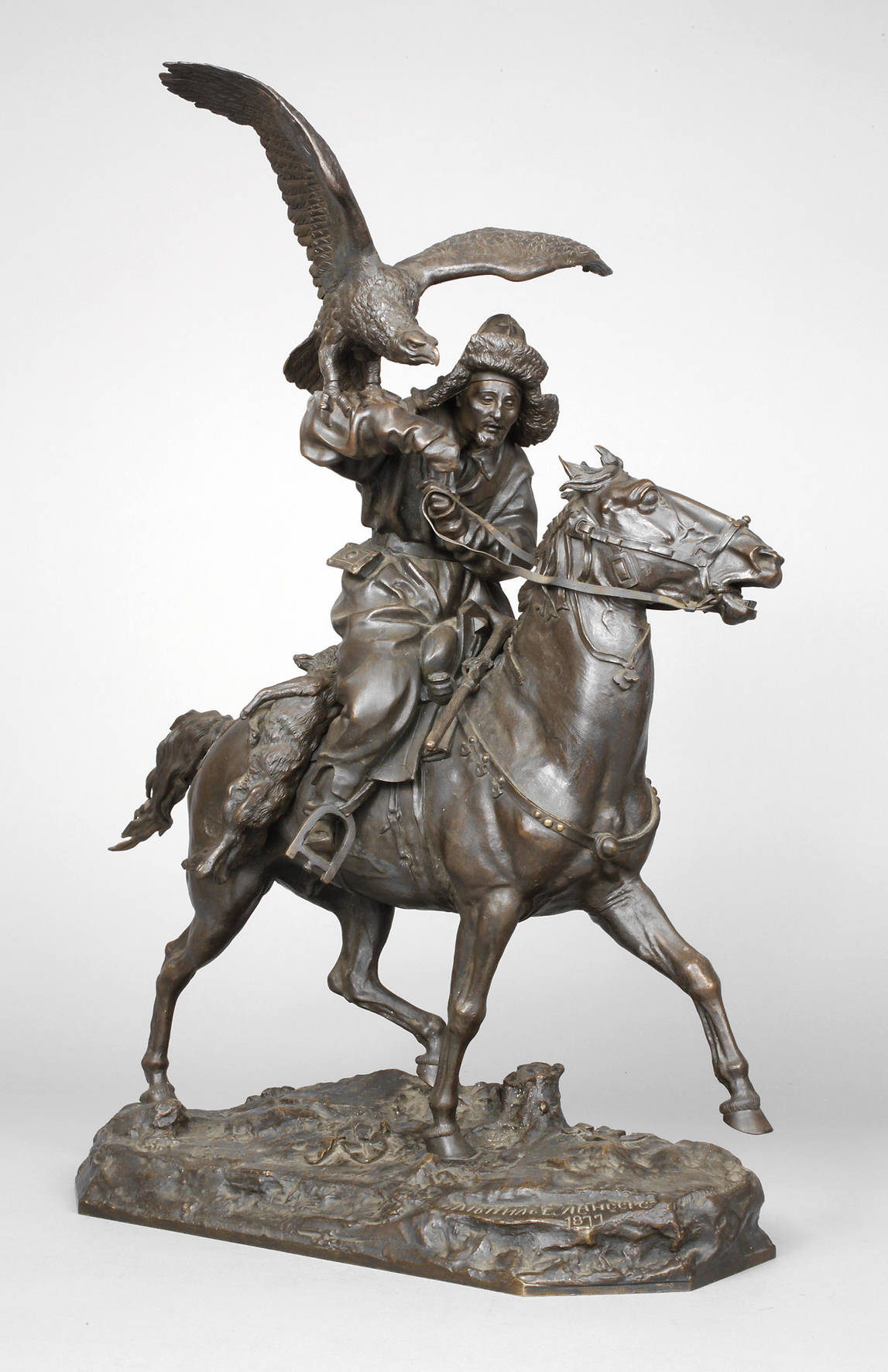 Evgeni Alexandrovich Lanceray, Kirgisischer Falkner