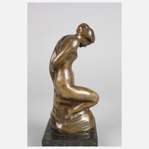 Kurt Kluge attr., Kniende