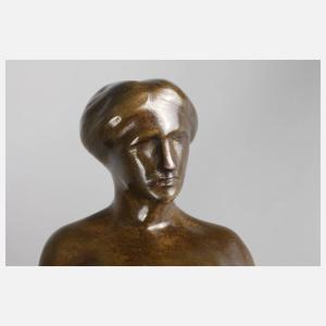 Kurt Kluge attr., Kniende