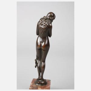 Schüchterne nach dem Bade