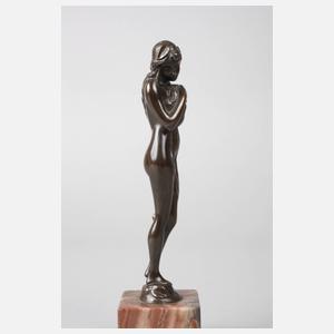 Schüchterne nach dem Bade