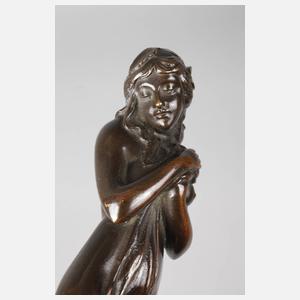 Schüchterne nach dem Bade