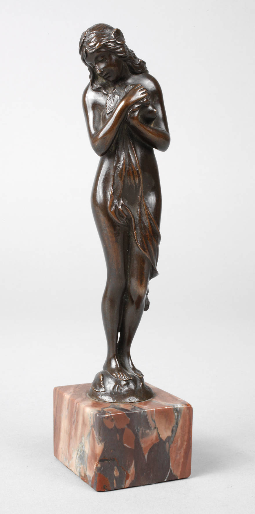 Schüchterne nach dem Bade