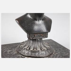 Briefbeschwerer mit Büste Johannes Ronge