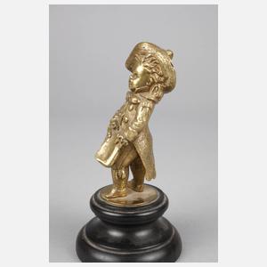 Bronze kleiner Kavalier