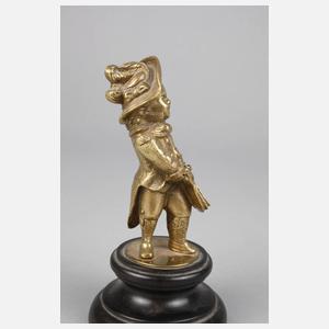 Bronze kleiner Kavalier