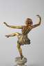 Balletttänzerin Bronzeskulptur