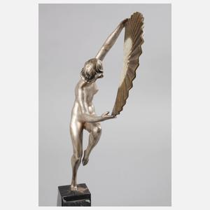 Marcel-André Bouraine, Fächertänzerin Art déco