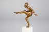 Miniaturbronze Akttänzerin