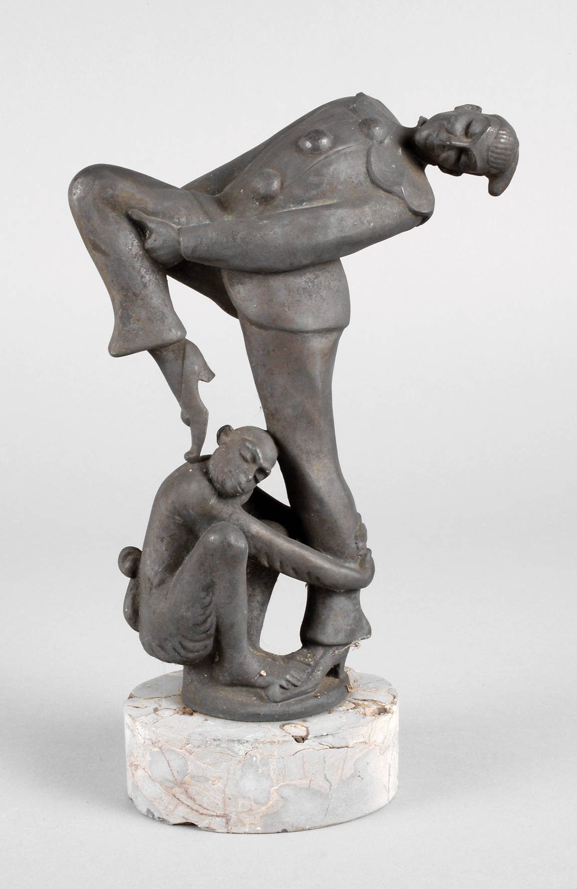 Hermann Nonnenmacher, Harlekin und Affe