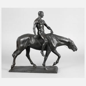 Albert Hinrich Hussmann, Reitender