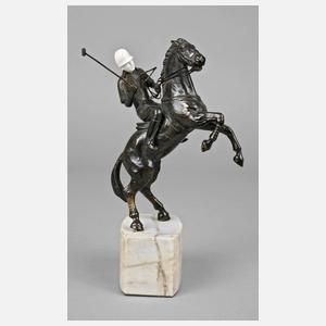 Bruno Zach, Chryselephantin Polospieler