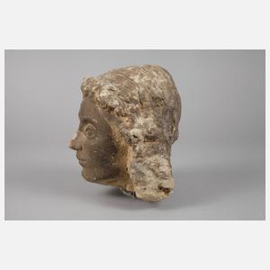 Büste eines Mädchens