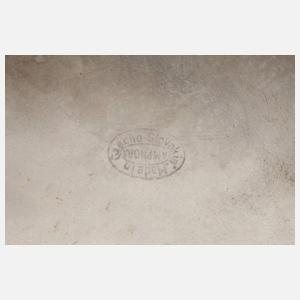 Amphora große Tierfigur Elefant und Tiger