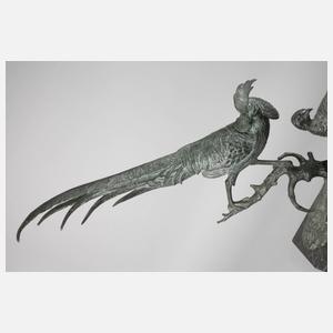 Anton Büschelberger, großes Goldfasanenpaar