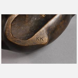 Monogrammist KK, liegende afrikanische Zwergantilope